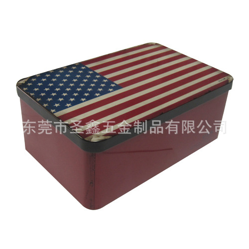 Tinplate large storage box